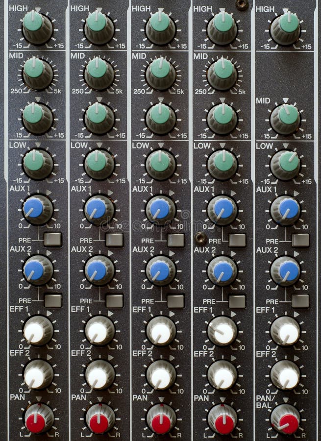 Music Mixer stock image. Image of channels, dance, board 19893861