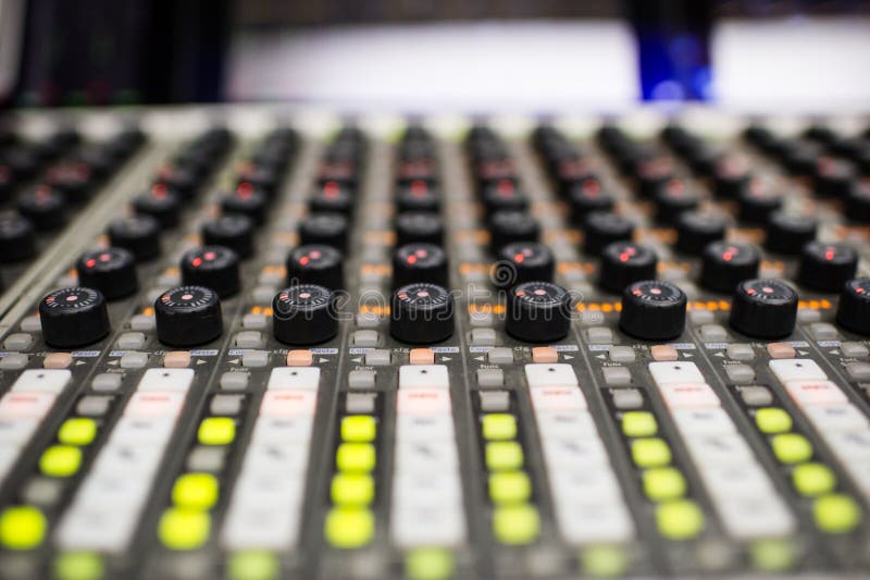 Music Mixer stock photo. Image of digital, mixer, lights 29513226