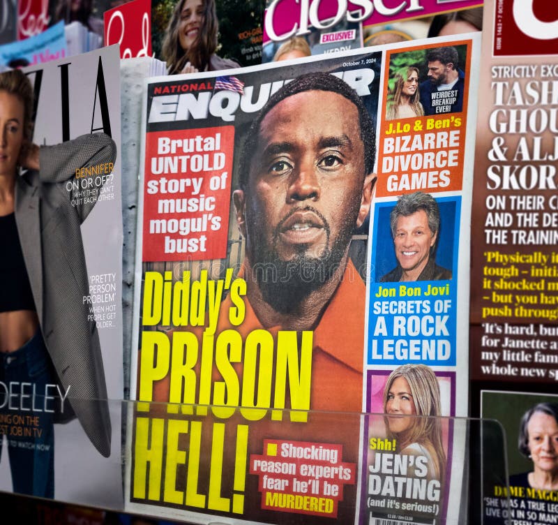 Music Mogul Sean Combs Aka. P Diddy Featured on Cover of National(00)