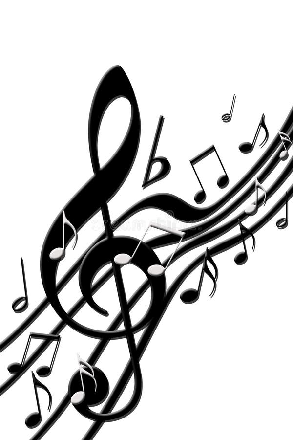 Music Notes royalty free illustration