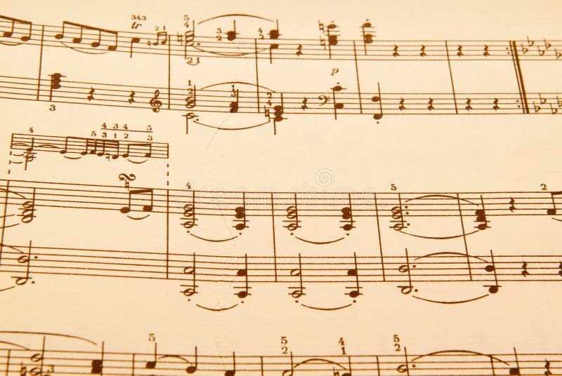 Music notes/ abstract, antique, background,. Paper notation stock images, royalty-free photos and pictures