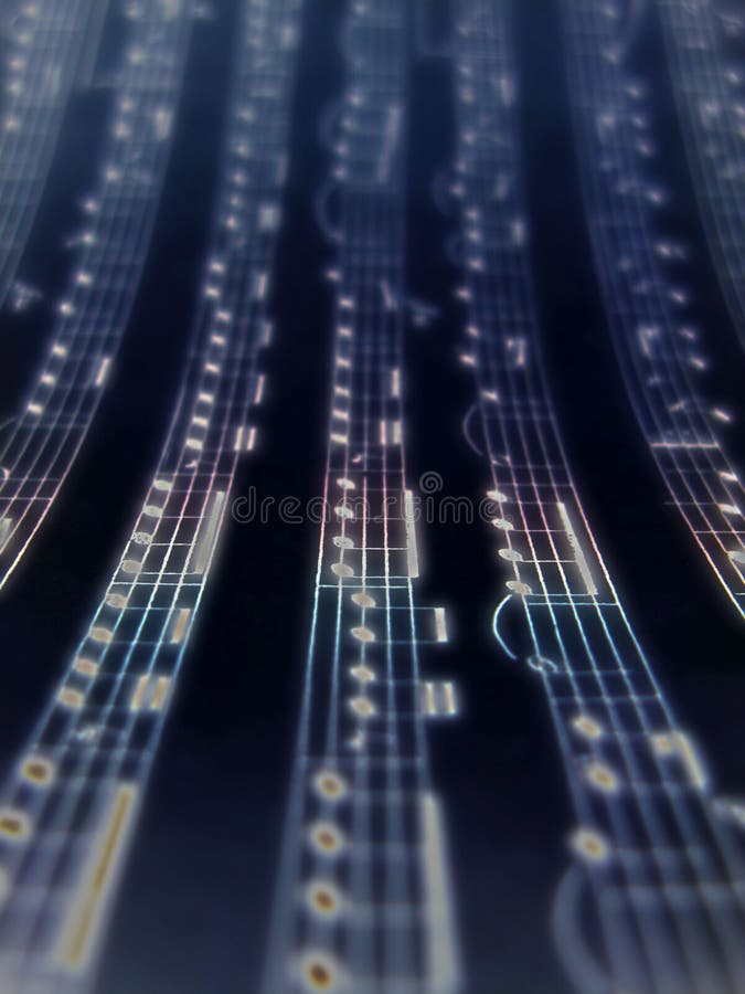 White music notes over black background. Colorful musical notes stock images, royalty-free photos and pictures