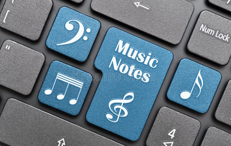 Music notes royalty free stock images Music notes royalty free stock images