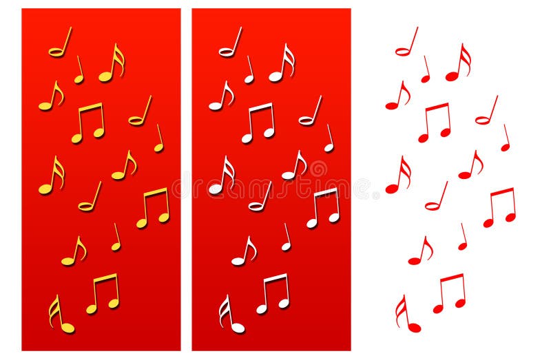 Music Notes Christmas Compositions