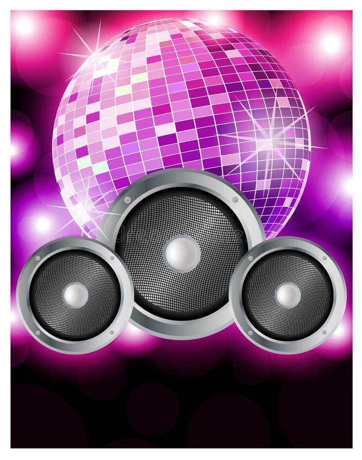 Disco party stock vector. Illustration of club, ball - 10356261