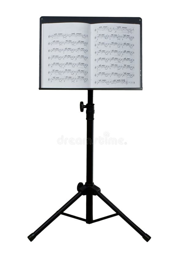 Music stand stock photo Music stand stock photo