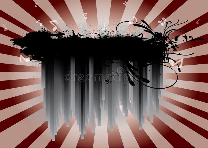 Music Stripes stock vector. Illustration of beauty, nature 8400830