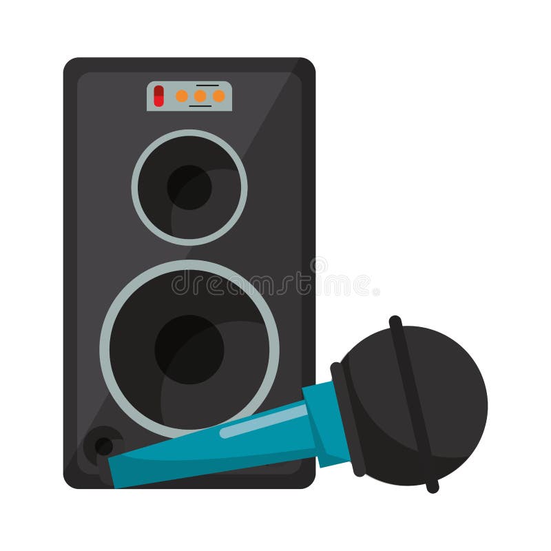 Music and studio equipment stock vector. Illustration of equalizer