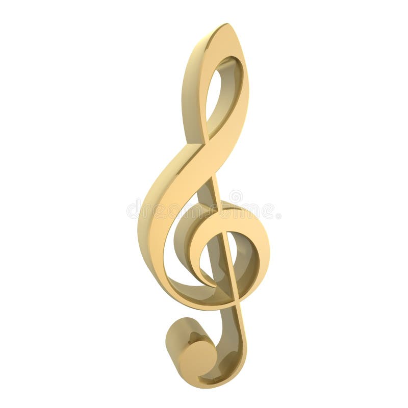 Music symbol stock illustration. Illustration of shapes - 722352