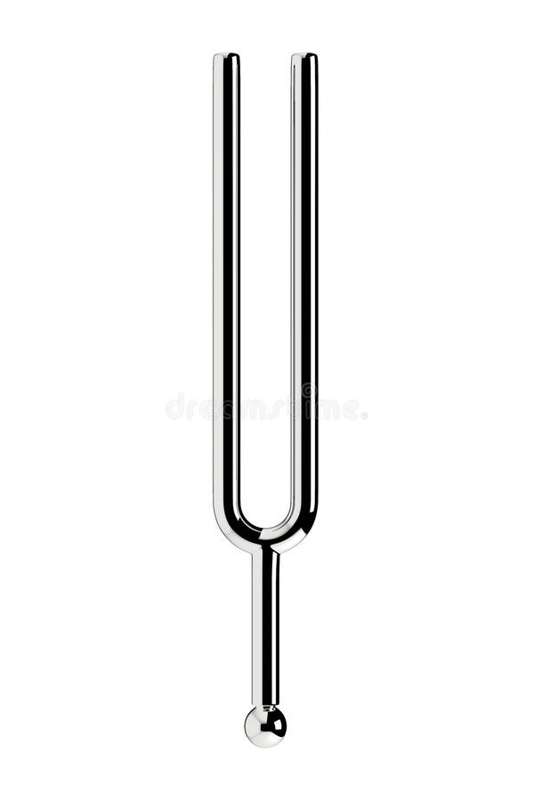 Music tuning fork stock vector. Illustration of macro 94252035