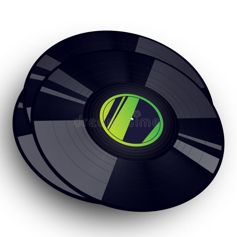 Music vinyl record