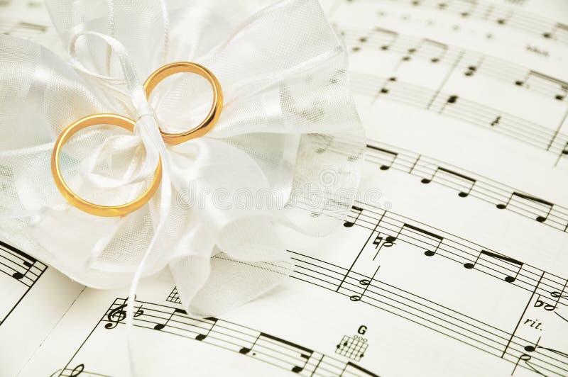 Musica di cerimonia nuziale fotografie stock Musica di cerimonia nuziale fotografie stock
