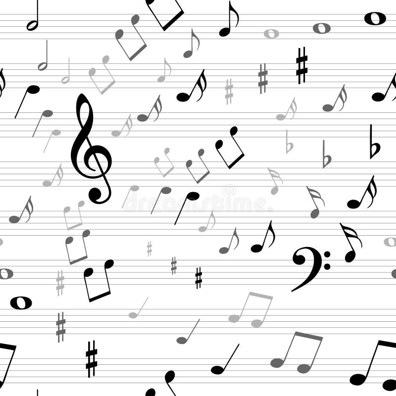 Musica senza giunte royalty illustrazione gratis Musica senza giunte royalty illustrazione gratis