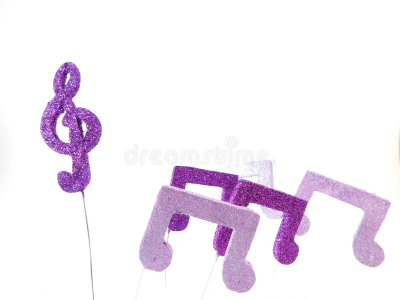 Musical Figures with Your Key. Stock Photo Image of altogether