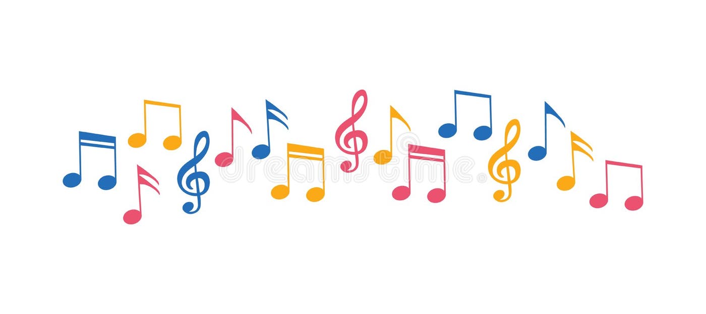 Happy Birthday Musical Notes Stock Illustrations – 148 Happy Birthday