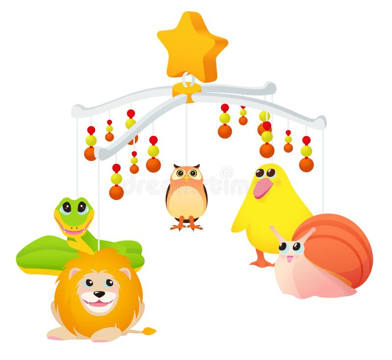 Musical toy with animals
