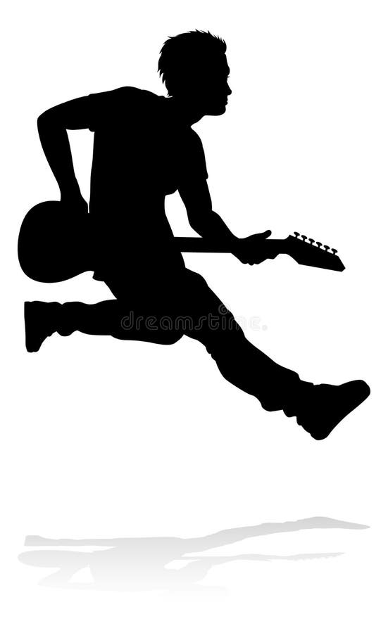 Musician Guitarist Silhouette