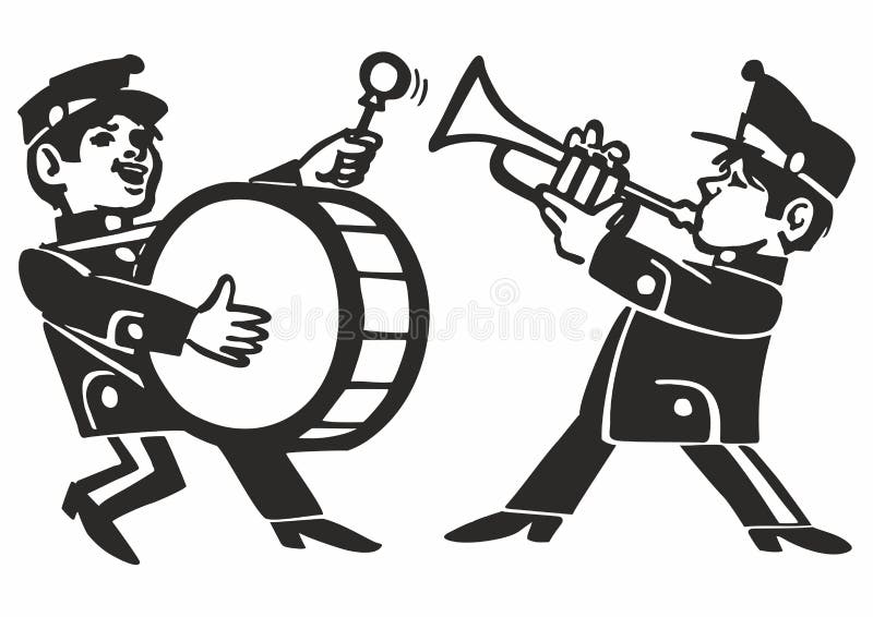 Musiciens jouant sur des instruments de musique Fond d'affiche de musique de vecteur illustration de vecteur Musiciens jouant sur des instruments de musique Fond d'affiche de musique de vecteur illustration de vecteur