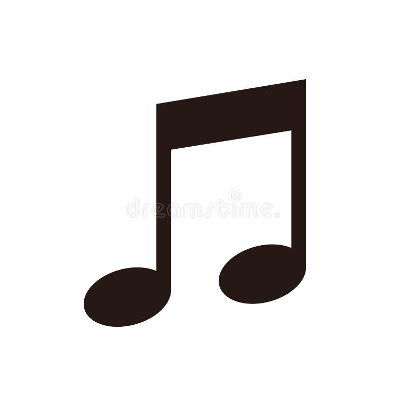 Musik-Anmerkungs-Ikone lizenzfreie abbildung Musik-Anmerkungs-Ikone lizenzfreie abbildung