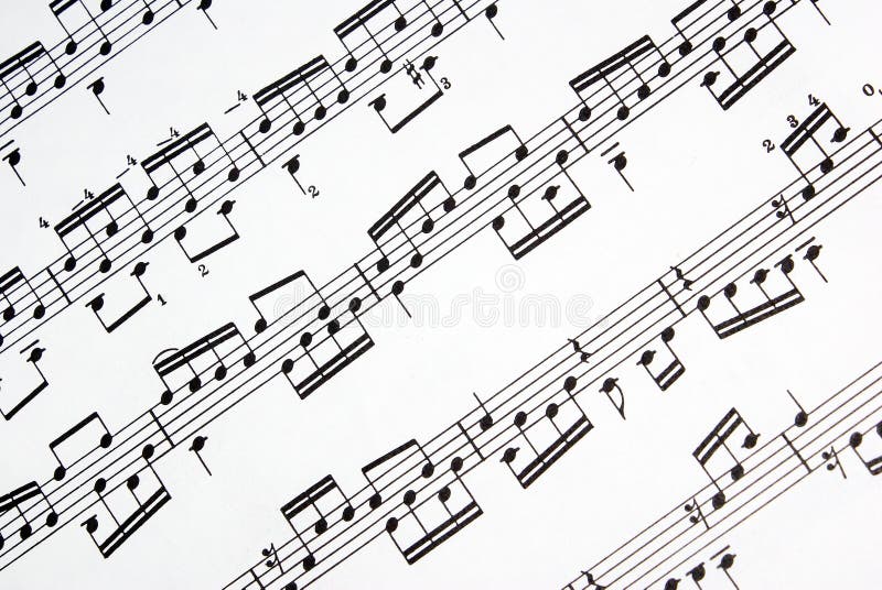 Musik-Blatt stockfoto Musik-Blatt stockfoto