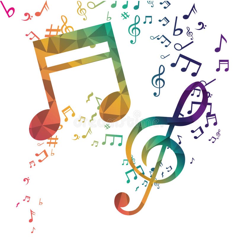 Musik und Klangdesign lizenzfreie abbildung