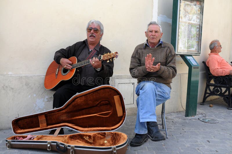 musikgata arkivfoto musikgata arkivfoto