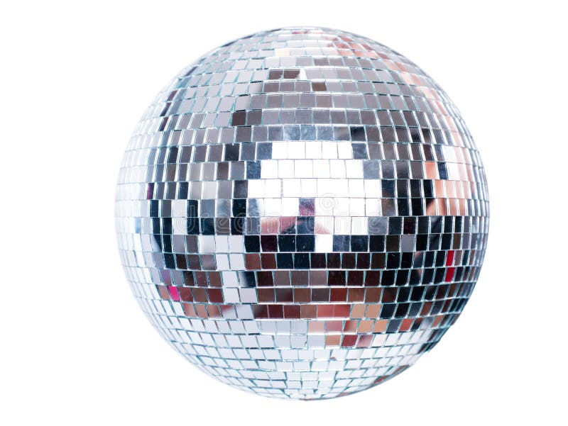 Musikutrustning för disco-ball dans royaltyfri bild