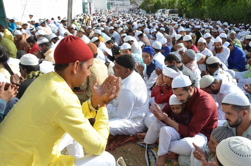Eid Prayer editorial stock photo. Image of prayer, saturday18th - 119105218