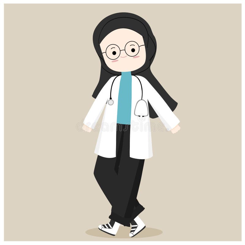 Vector of Muslim Doctor Hijab Doctor Standing Muslim Doctor Smiling with Cream Background Stock Vector - Illustration of background, cheerful: 203848820 Vector of Muslim Doctor Hijab Doctor Standing Muslim Doctor Smiling with Cream Background Stock Vector - Illustration of background, cheerful: 203848820