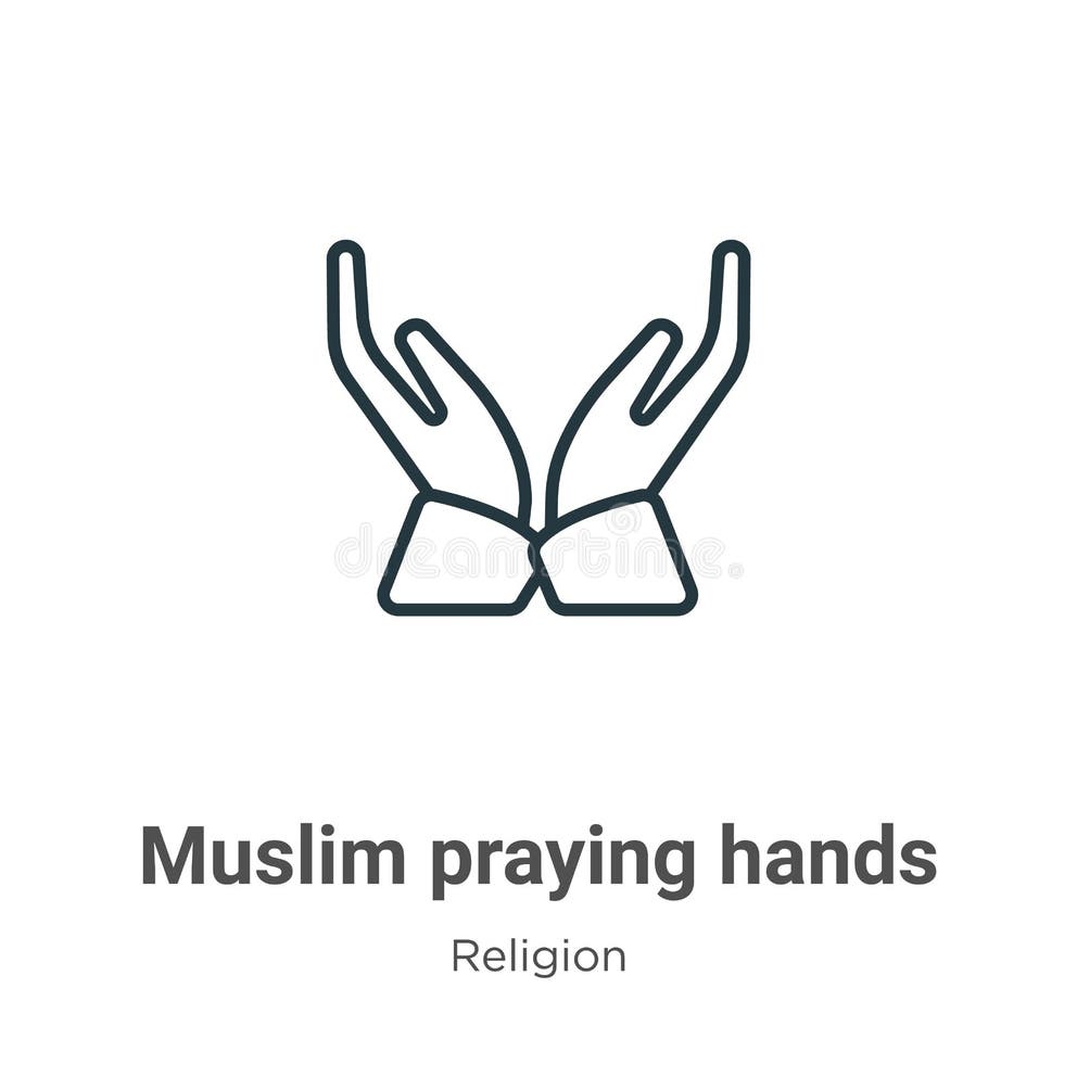 Praying Hands Black Simple Icon Stock Illustrations 77 Praying Hands Black Simple Icon Stock