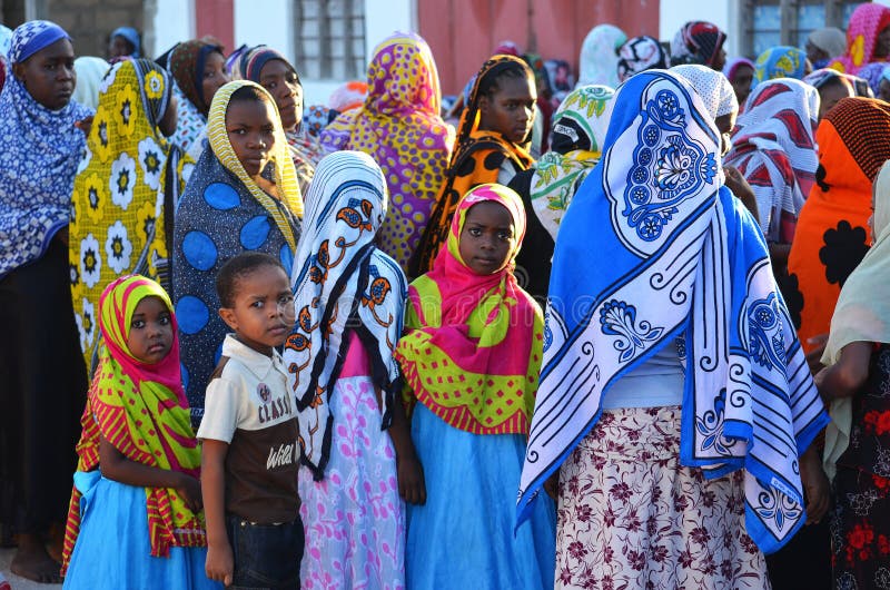Muslim Wedding Celebration, Zanzibar Editorial Photography - Image