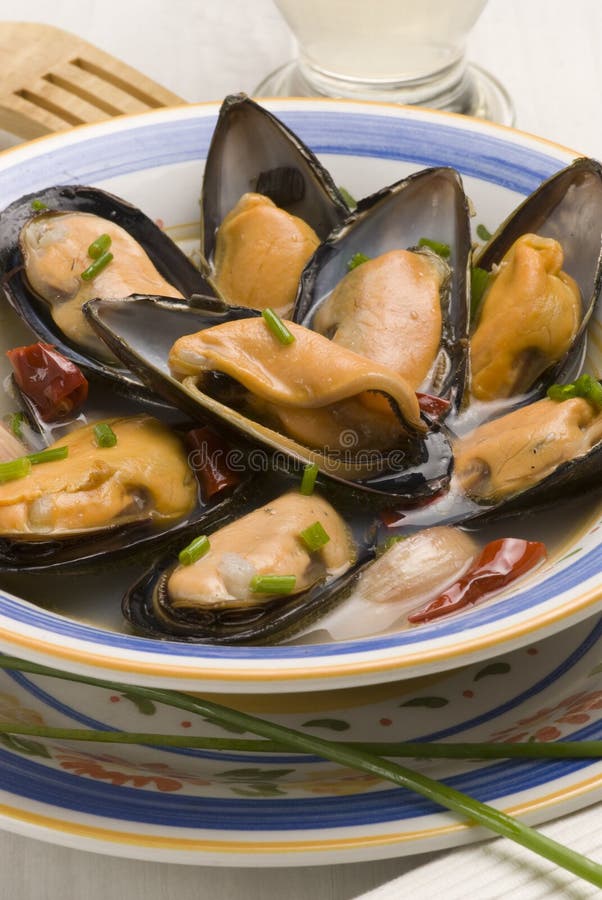 mussels kumberlandu hiszpański tapas whine fotografia royalty free mussels kumberlandu hiszpański tapas whine fotografia royalty free