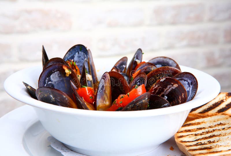 Mussels saute (ragout)