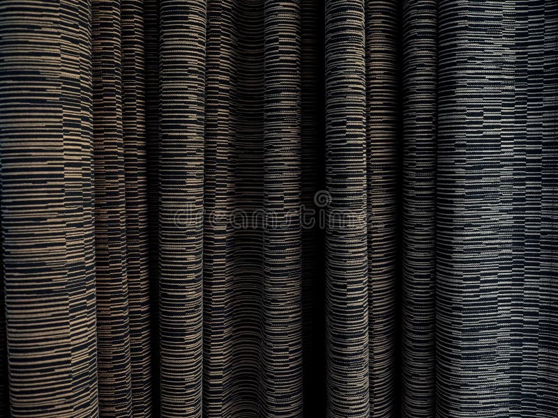 Vorhangmuster stockfoto. Bild von auslegung, zeilen, haupt - 18074088