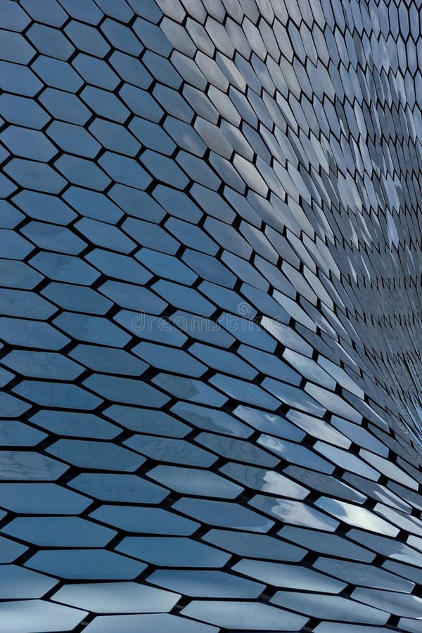Musée architectural de Soumaya de détail image stock Musée architectural de Soumaya de détail image stock