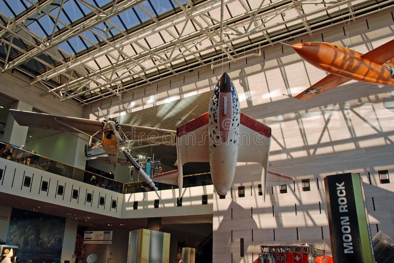 Musée d'air national et d'espace photographie stock Musée d'air national et d'espace photographie stock