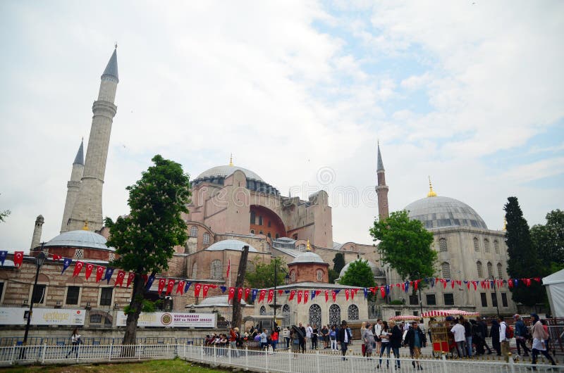Musée d'Ayasofya de mosquée de Hagia Sophia à Istanbul, Turquie photos libres de droits Musée d'Ayasofya de mosquée de Hagia Sophia à Istanbul, Turquie photos libres de droits