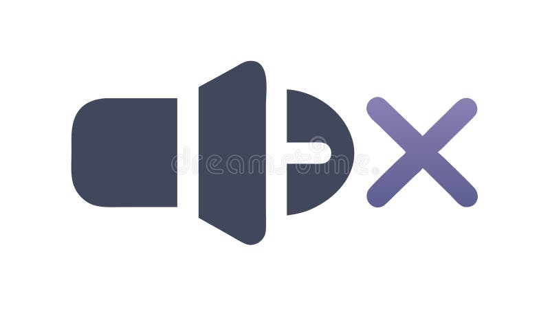 Mute and Unmute Speaker Icon for Audio Control in User Interfaces. vector design Generative AI stock illustration