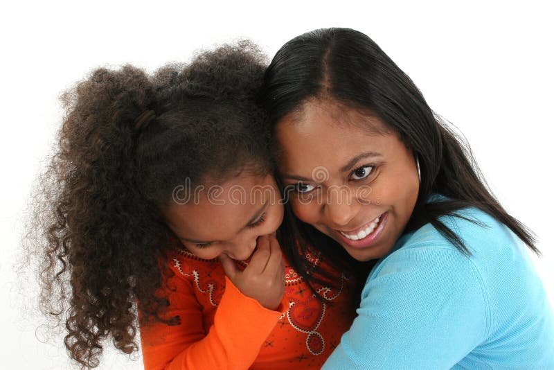 Mutter und Tochter lizenzfreies stockfoto