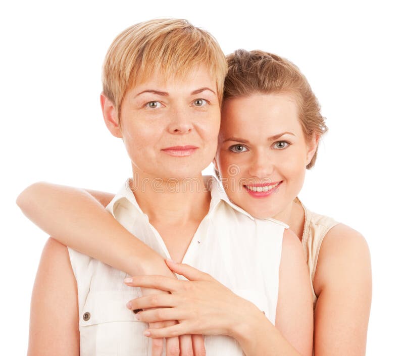 Mutter und Tochter stockfoto Mutter und Tochter stockfoto