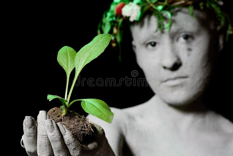 Muttererde stockfoto. Bild von schützen, wachstum, frau 15007826