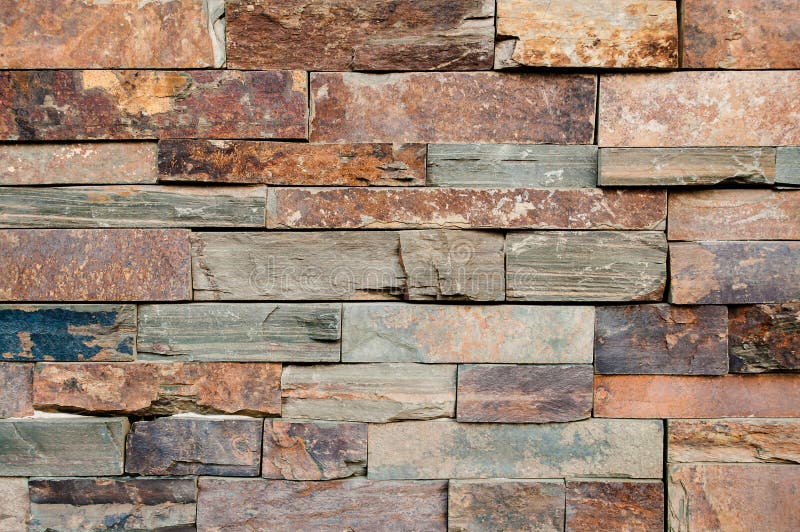 Muur van de Grunge betegelt de bruine, beige, oranje, grijze steen textuurachtergrond Vuile muur natuurlijke bruine steen, dustWa stock foto Muur van de Grunge betegelt de bruine, beige, oranje, grijze steen textuurachtergrond Vuile muur natuurlijke bruine steen, dustWa stock foto