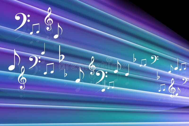 digital illustration of music background. digital illustration of music background