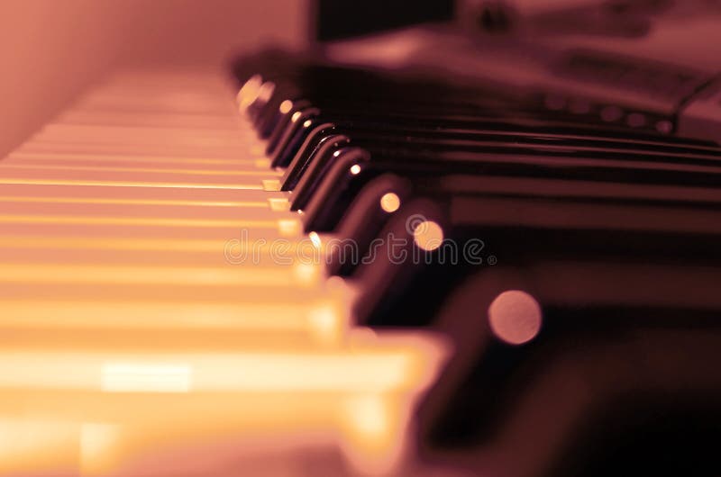 Muzikale Instrumentenpiano stock foto's Muzikale Instrumentenpiano stock foto's