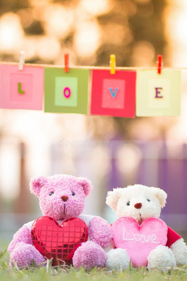 muñeca de dos osos que se sienta junto fotos de archivo libres de regalías muñeca de dos osos que se sienta junto fotos de archivo libres de regalías