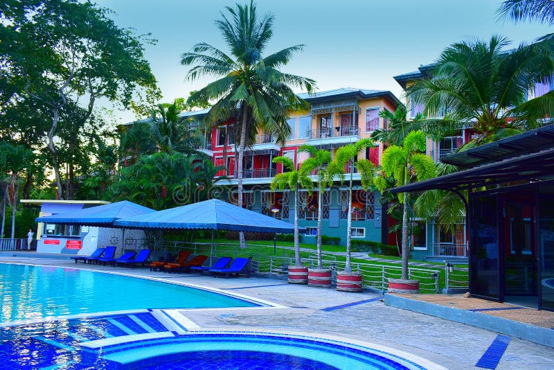 R My accommodation is a comfortable apartment. stock images