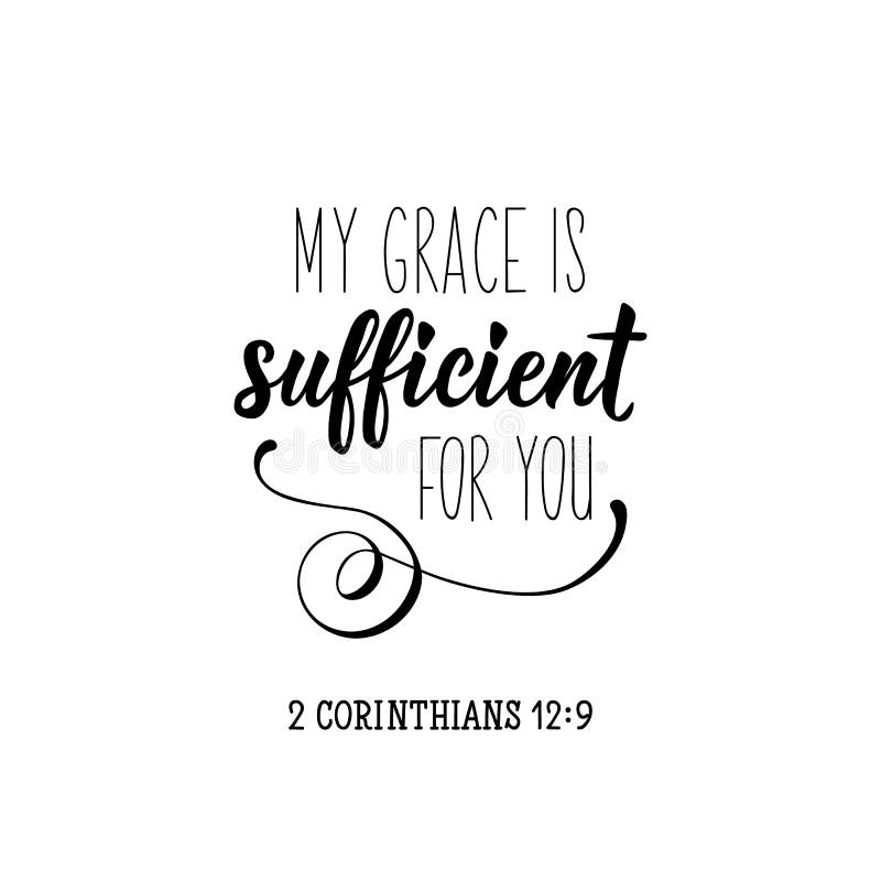 My Grace Is Sufficient For You {Card} My Grace Is Sufficient For You {Card}