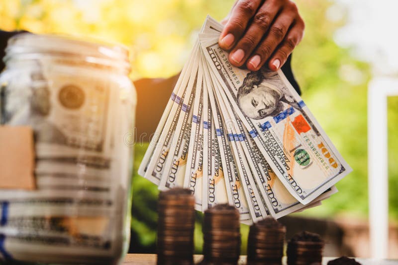 My hands and money Financial planning The idea of a businessman Of successful businesspeople royalty free stock photography My hands and money Financial planning The idea of a businessman Of successful businesspeople royalty free stock photography