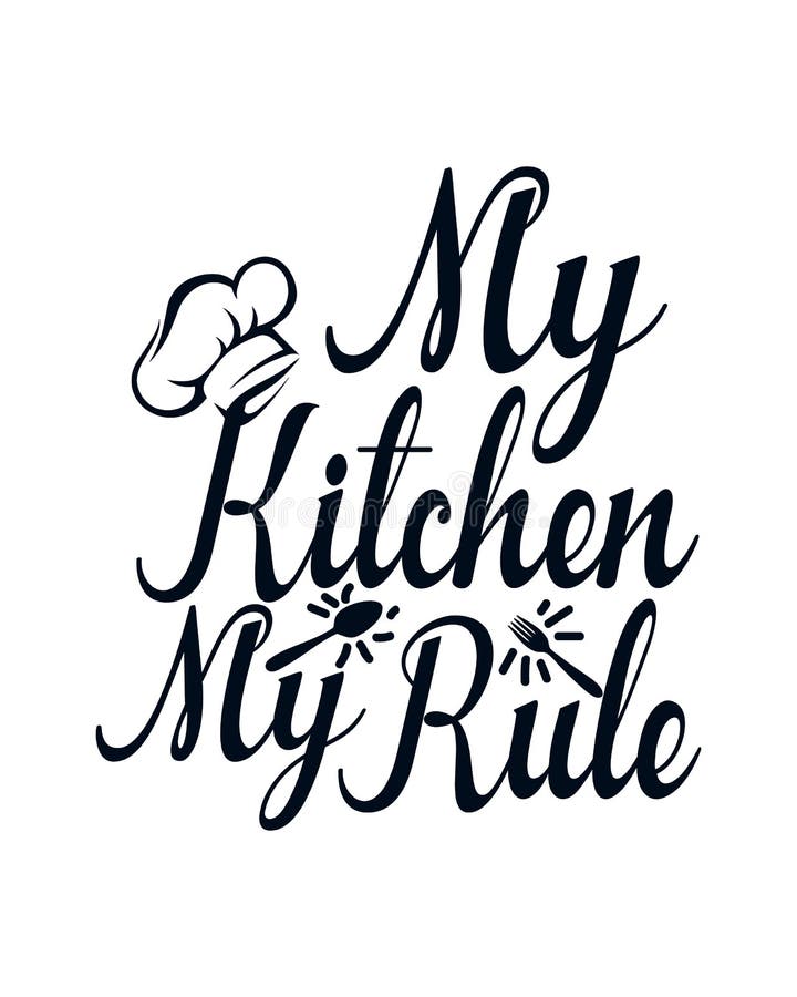 Kitchen Typography Stock Illustrations – 9,992 Kitchen Typography Stock ...