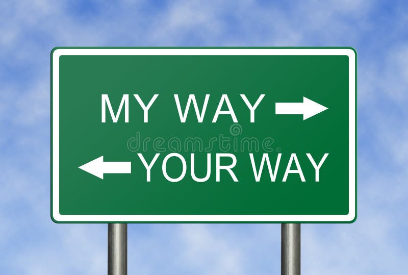 Right this way. My way. Your way. День моего пути (my way Day). Right way pic.